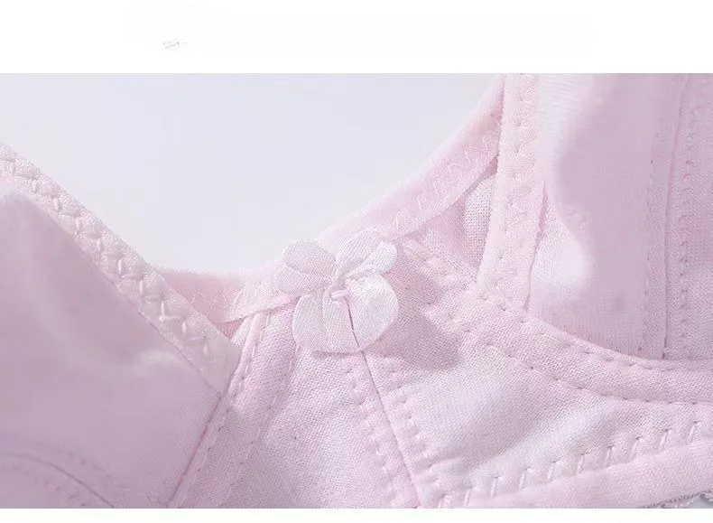 Mutterschaft Still-BH Schwangere Frauen Mutter Mama Offene Brust BH Baumwolle Draht Frei Schlaf Unterwäsche Plus Größe Still-Bralette – Detail 19