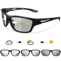 Lunettes de soleil photochromiques de marque pour moto, pour hommes et femmes, pour le cyclisme en plein air, la conduite, la randonnée, la pêche, protection UV400 1
