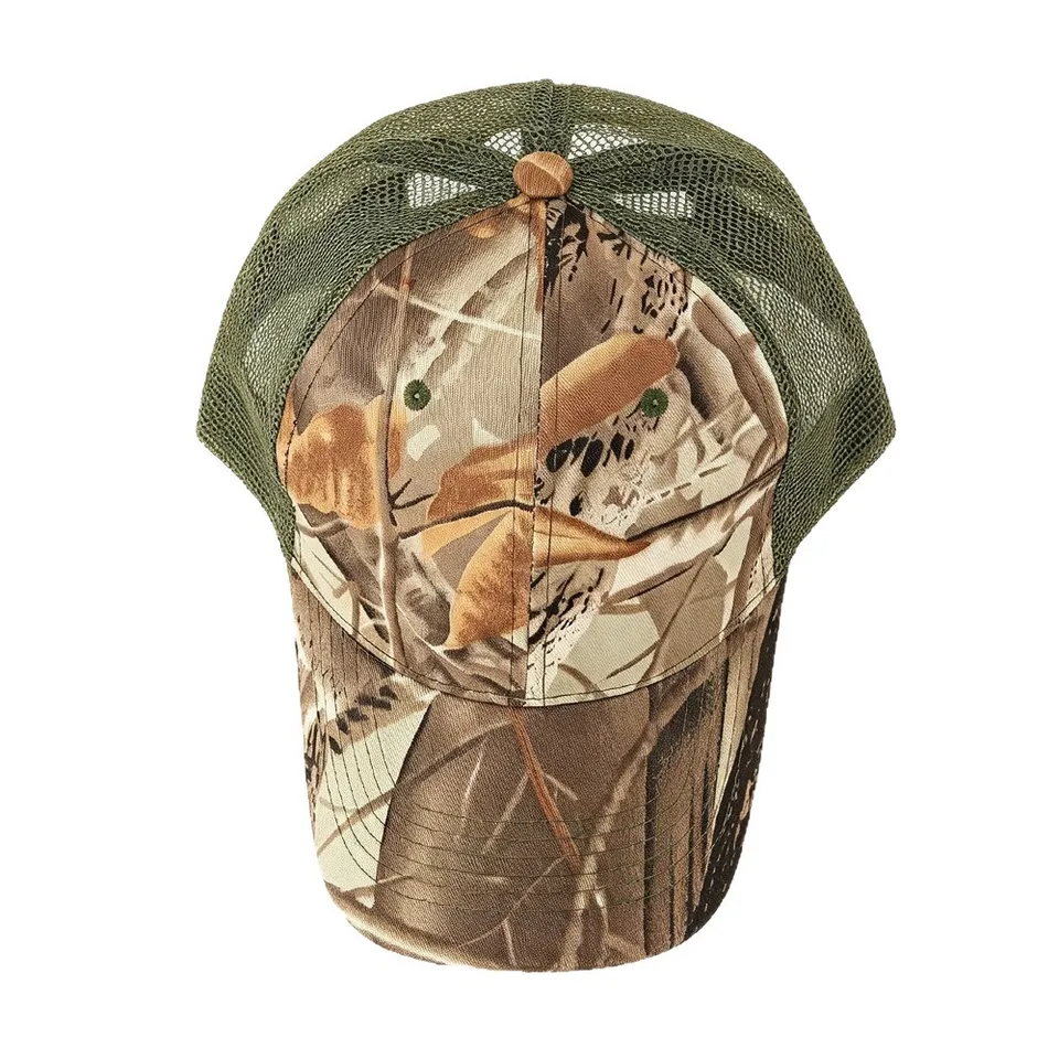 Outdoor Sports Camouflage Visor Hat for All Seasons