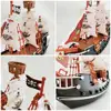 Kids Pirate Toys Pirates Ship Plaything Interesting Unique Boats Model Playthings Table Ornament Boat Toy for Home Kindergarten 6