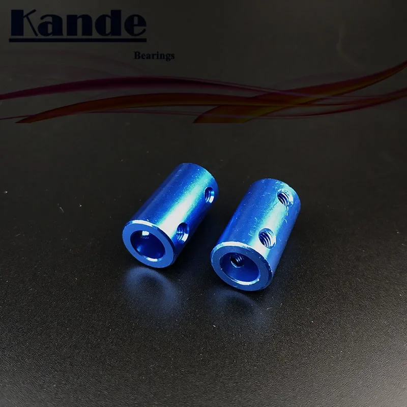 Shaft Coupler Flexible Coupling Shaft Connector Rigid Shaft Coupler Kande Bearings 1pc 5x5 5x8 8x8 3D Printer Accessories Aluminum Couplings Ship Model Couplings 5*5 5*8 8*8 Blue