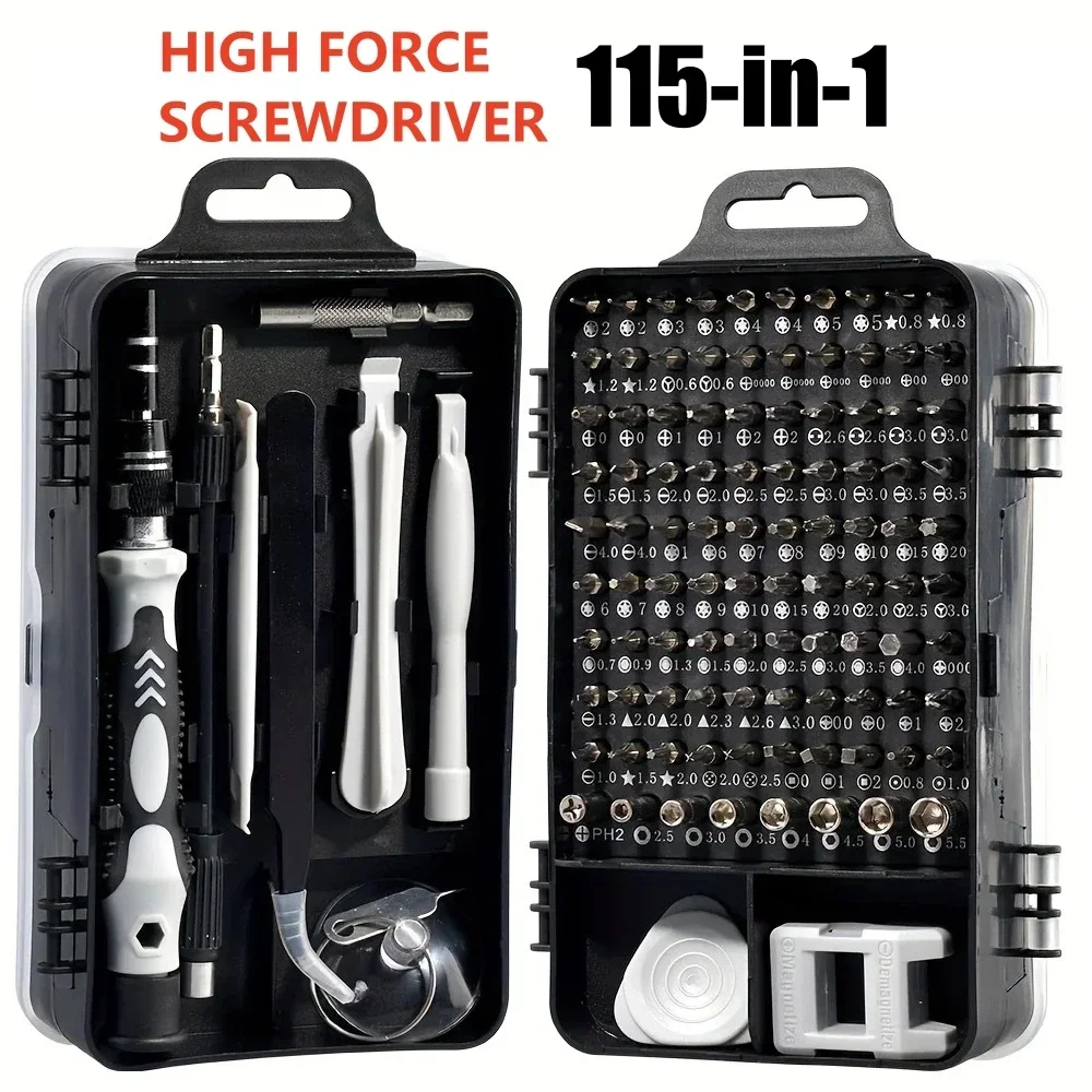Screwdriver Set Electronics Screwdriver Set 115 in 1 Precision Screwdriver Tools Nut Driver Professional Magnetic Repair Tools Laptop Repair