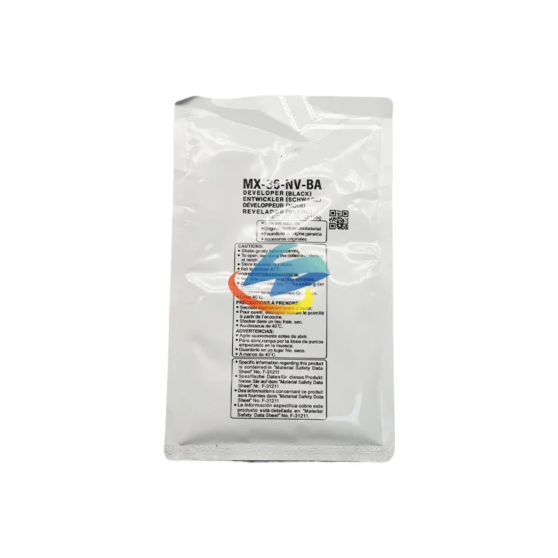 1PCS MX36 Developer Powder Compatible for Sharp DX2500 MX2618 3618 2318 3115 MX 36NV-SA High Quality Powder CMYK 195g/bag
