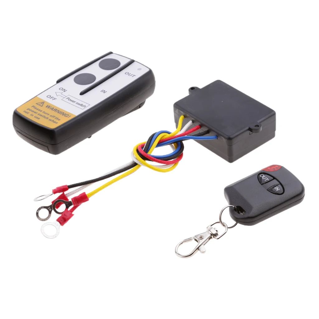 

12V Car Truck ATV Wireless Winch Kit With Key Remote Control