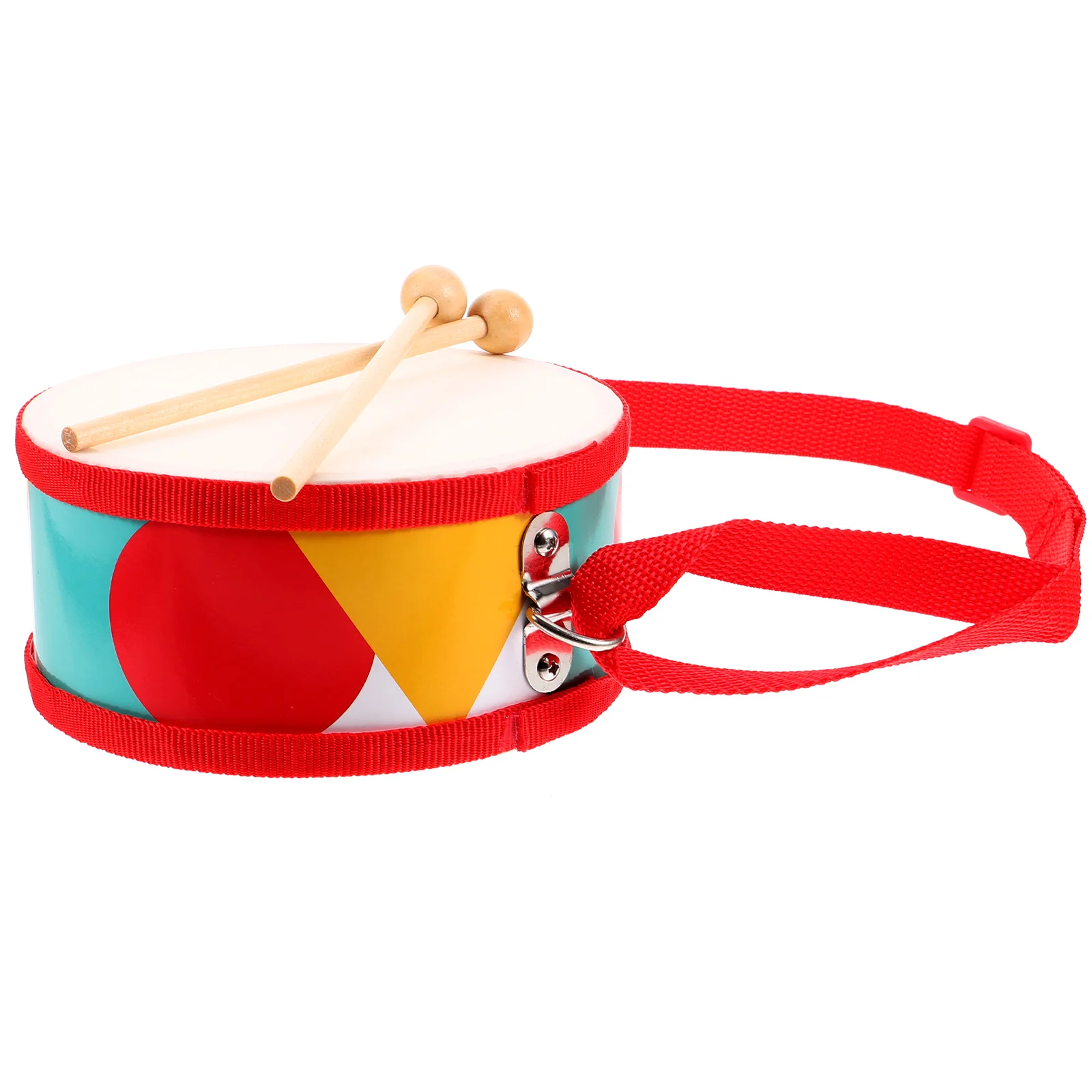 1 Set Marching Drum Percussion Instruments Early Education Toy Snare Drum Musical Toy with Sticks