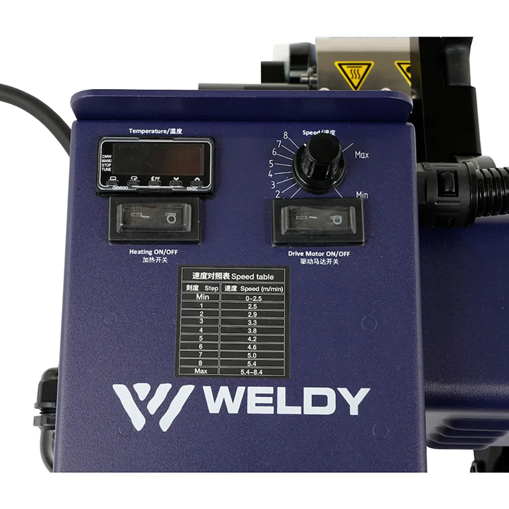 230V Weldy Hot Wedge Welder Machine WGW 300 for HDPE , LDPE, TPO, FPO, PVC Thermoplastic Geomembranes Waterproofing Welding 3