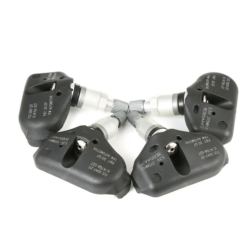 

4pcs TPMS Tire Pressure Monitor Sensor 06421-S3V-A04 For Honda Odyssey Pilot Ridgeline Acura TL RL MDX 3.2L 3.5L 2005-2014