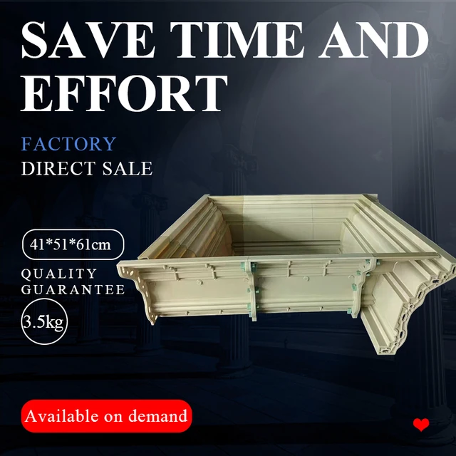 Ferde 30 Könnyű Tábla Vonal Beton Ere Dekoratív Műanyag Formák A Tető Szegéllyel Történő Építési Zsaluzathoz