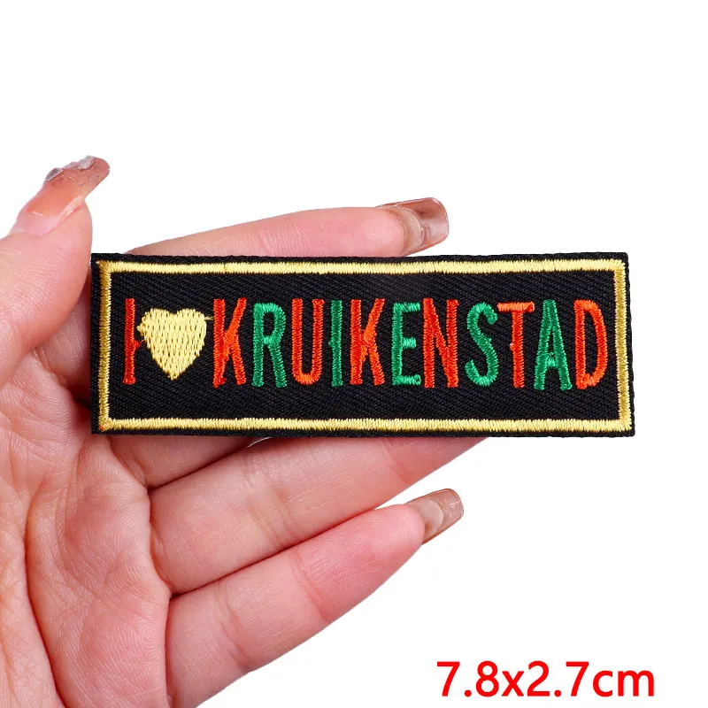 Netherland Carnival Emblem Embroidered Patch for Clothing - DIY Iron-On/Sew-On Applique