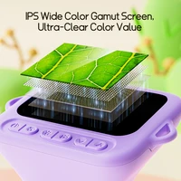 Microscope numérique 1000x pour enfants, écran IPS de 2 pouces, objectif optique 2MP avec caméra et fonction vidéo, cadeau de noël et d'anniversaire 4