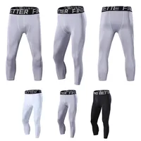 Sports Fitness Pants Men Gym Shorts Workout Tights Running Training Bottoming clothes Compression Leggings Basketball Sportswear 1