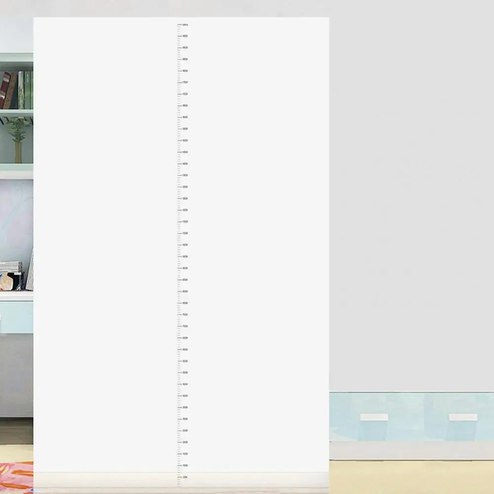 Growth Tracking Sticker for Families Children's Growth Tracking Wall Decal Self-adhesive Height Chart Sticker for Kids Home