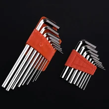 

Smooth L Wrench Size Allen Key Short Arm Tool Set Housewares Tools Carry In The Pocket Inner Hexagonal Universal Metric Wrench