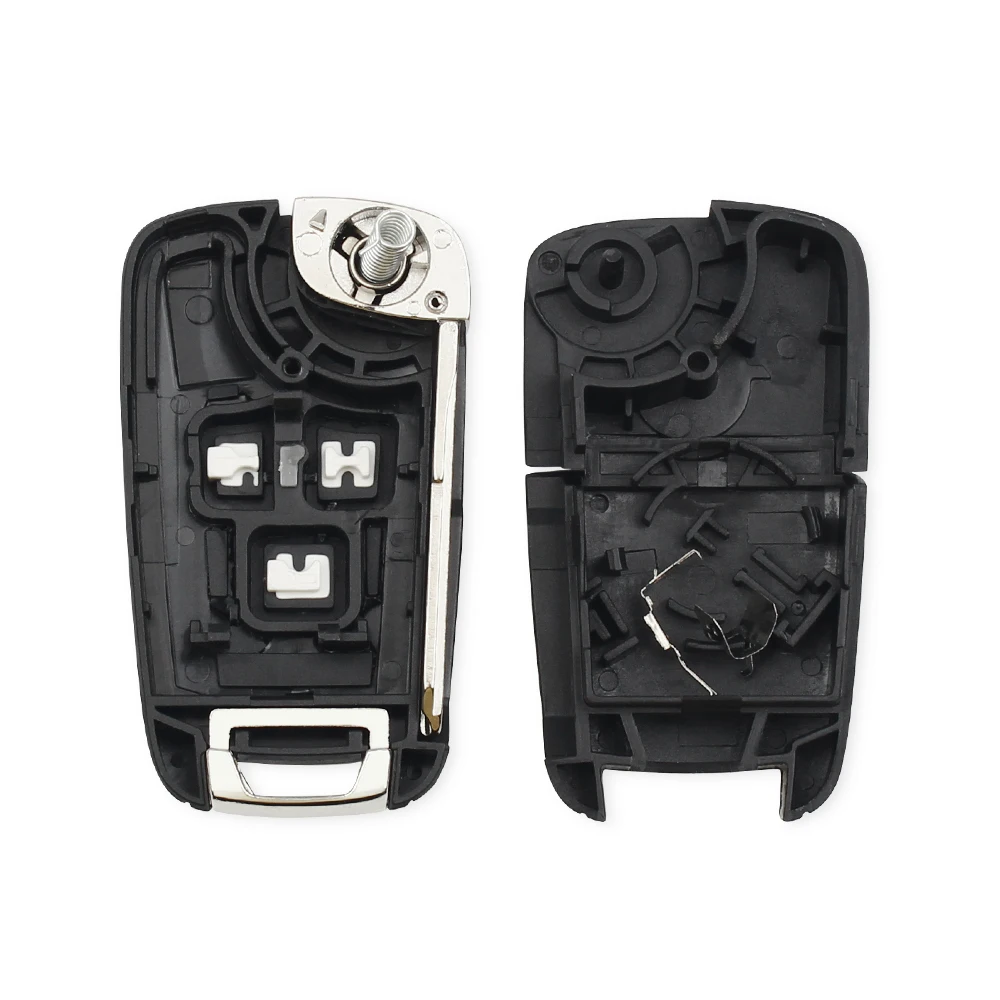 Remote Key Shell For Chevrolet Cruze Aveo 2/3 Buttons Modified Flip Folding Blank Case Fob Car-Styling Left / Right Blade KEYYOU key case