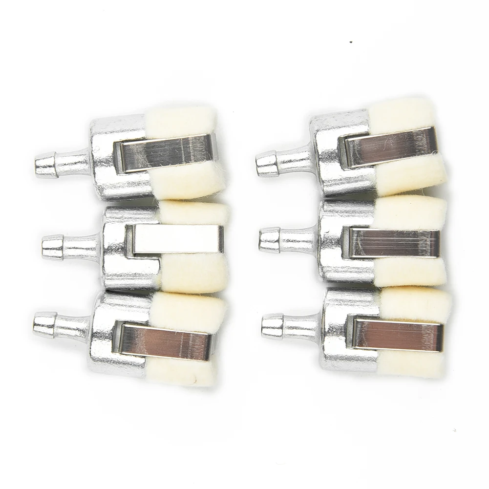 

6Pcs Fuel Filter Fit For Echo 13120507320 Chainsaw Brushcutter Blower 125-527, 125-527-1 Garden Tool Parts Accessories