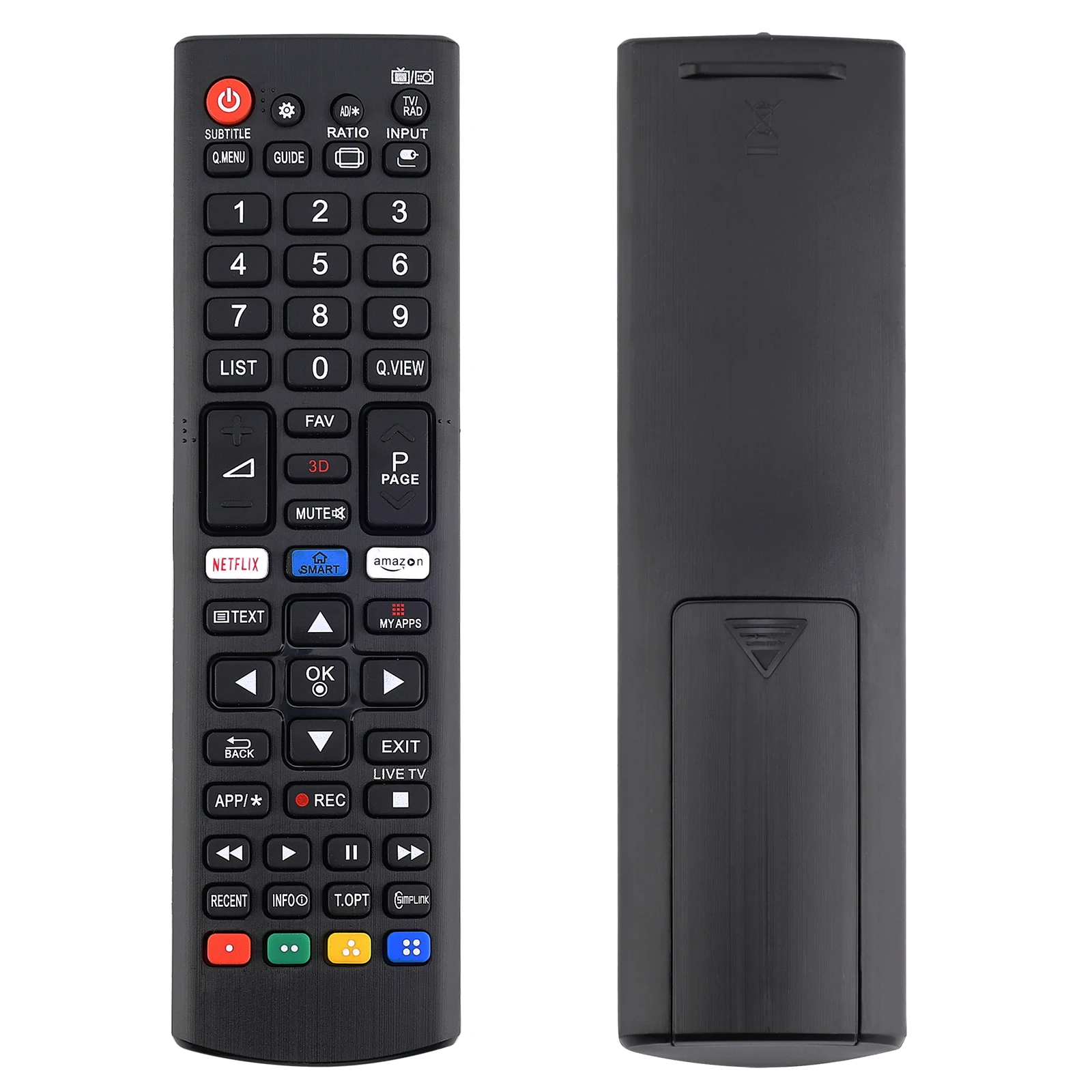 Universal-Fernbedienung für alle LG Smart TV LCD LED OLED UHD HDTV Plasma Magic 3D 4K Webos TVs AKB75095307 AKB75375604 AKB75675