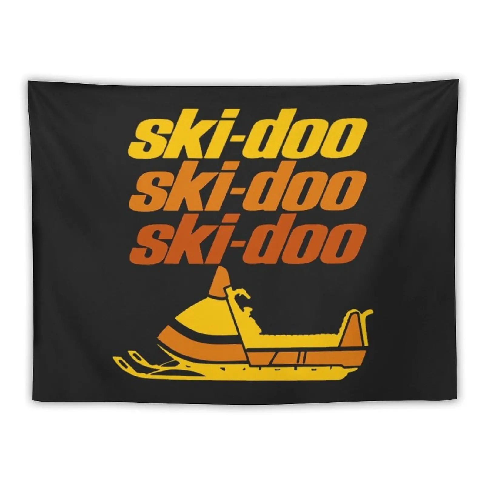 

Ski Doo T-ShirtSki Doo vintage Snowmobiles Tapestry Room Aesthetic Decor Aesthetic Room Decor Korean Tapestry