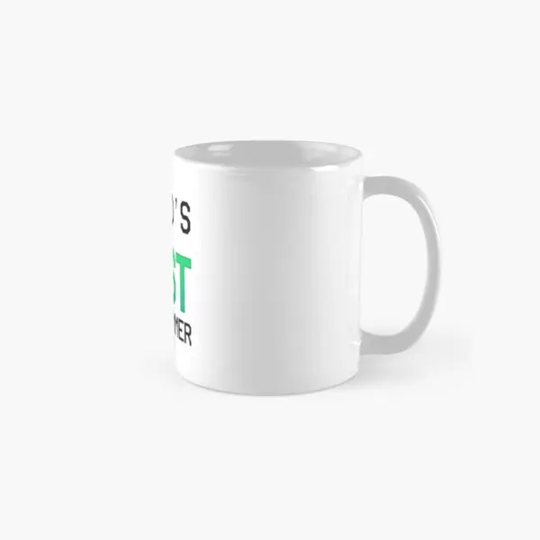 

World Is 2Nd Best Programmer Classic Mug Design Simple Photo Gifts Drinkware Tea Handle Round Picture Cup Image Printed Coffee