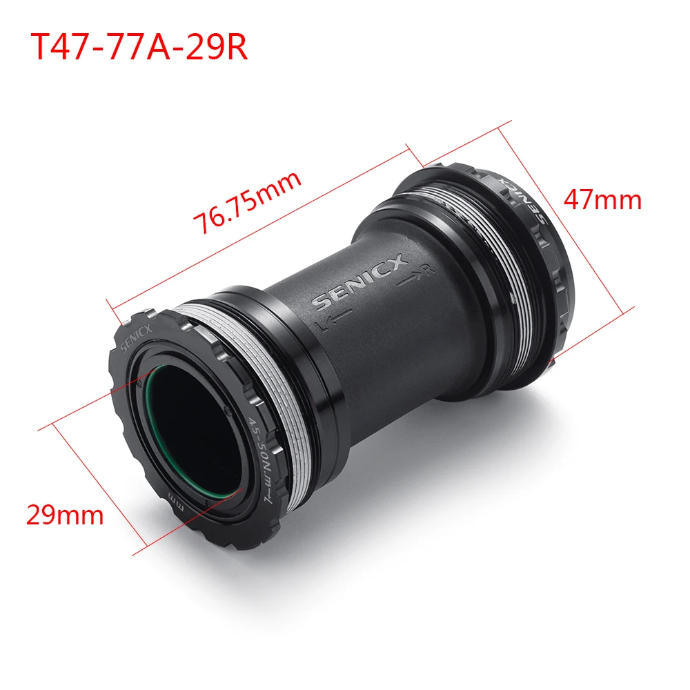 パーツ TNI BB T47 BSA 1.37\" x 24T FSA BOTTOM BRACKET PLATINUM ISIS DRIVE BSA 1.37 X 24T 68 X