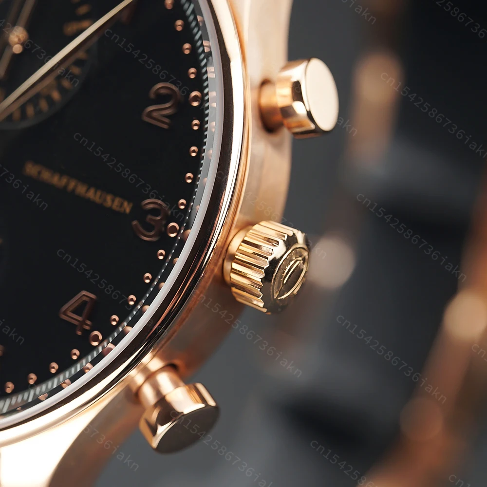2022 Fashion New Men's Automatic Watch 44mm Sapphire Crystal Glass Stainless Steel Leather Strap Sports Leisure Waterproof