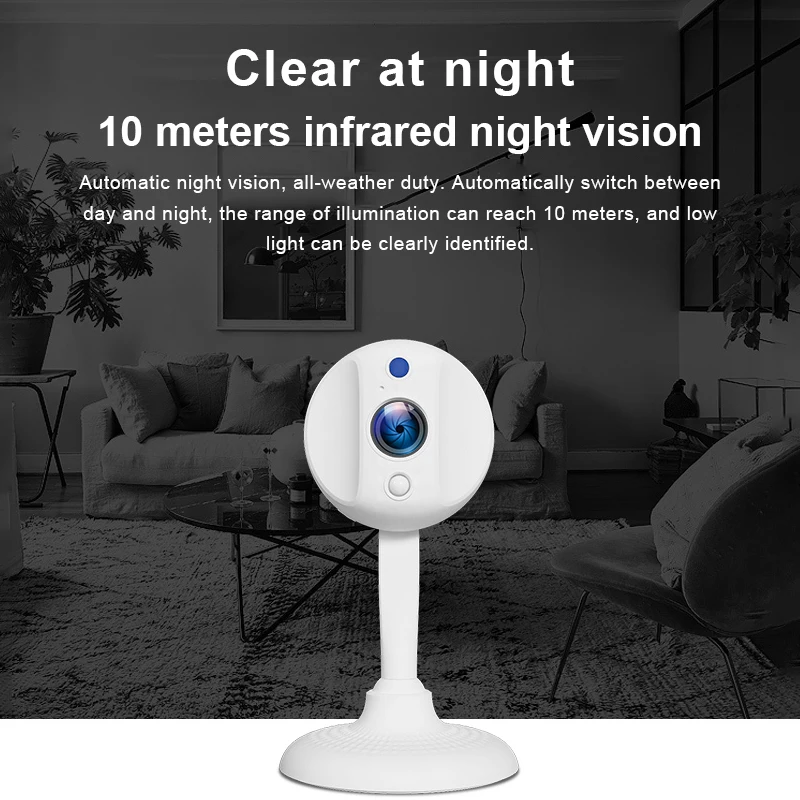 1080p camcorder Mini Wireless Camera HD 1080P Mobile Phone Night Vision Remote Monitoring Shaking Head Two-way Voice Intercom WiFi Camcorder best video camera