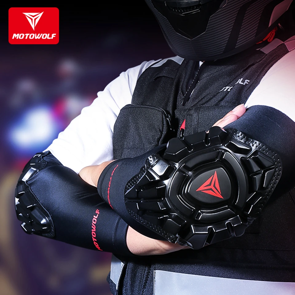 Manches De Protection Motowolf Ice Silk - Taille L, Noir, Réglables Pour Cyclisme