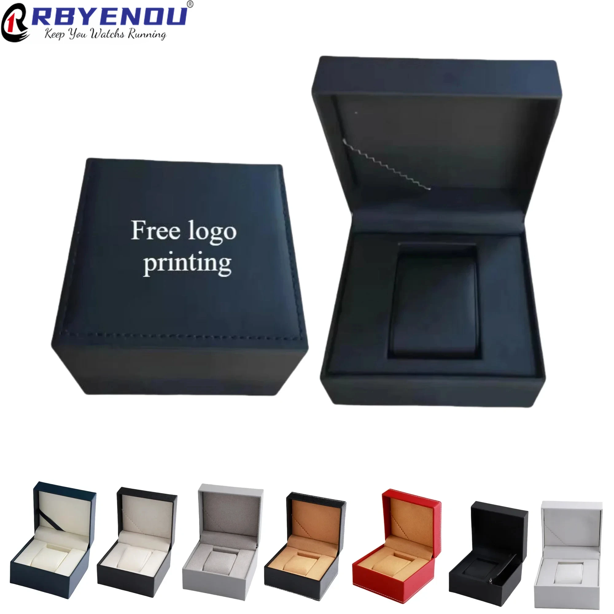Exquisite-High-quality-Multiple-Colors-Watch-Case-Box-Free-Customized ...