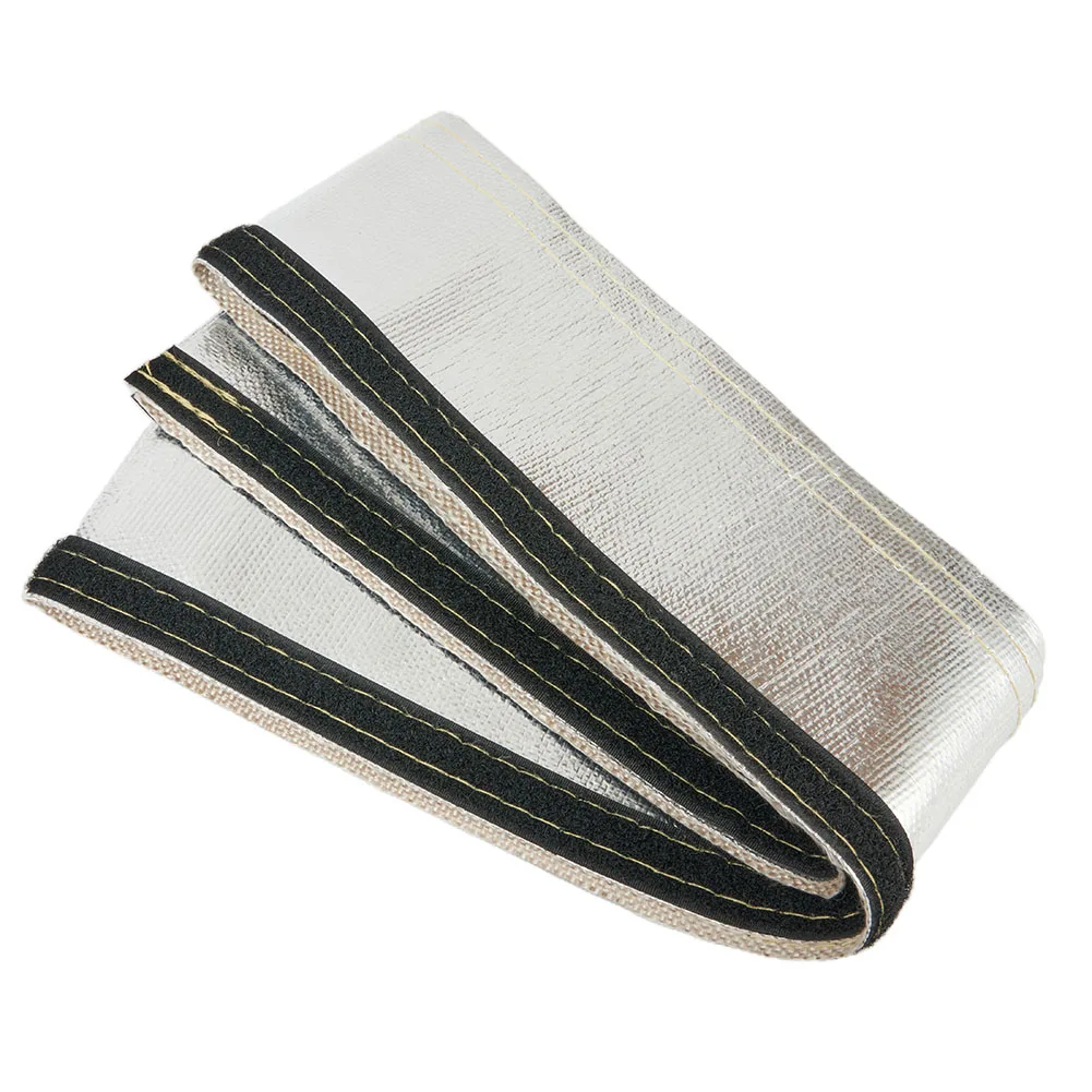 Intake Tubes Protect Cover Heat Shield Sleeve Protect Cover Aluminum Foil Heat Resistant Part Portable Practical