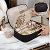 New Women Cosmetics Storage Bag Portable Large Capacity Cosmetic Bag Luxury Travel Essentials Portable Toiletry Bag Pencil Case 1