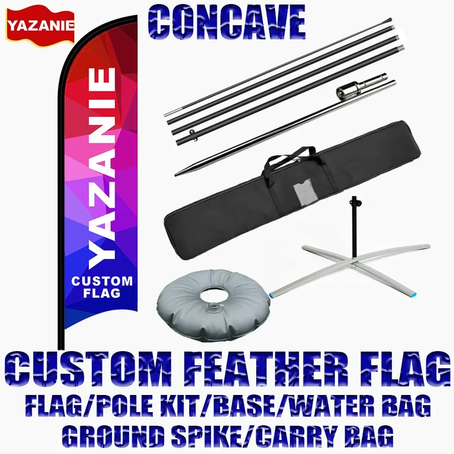 Aazon.co : Vispronet Sall Feather Flag Pole Kit – Swooper Flag Pole