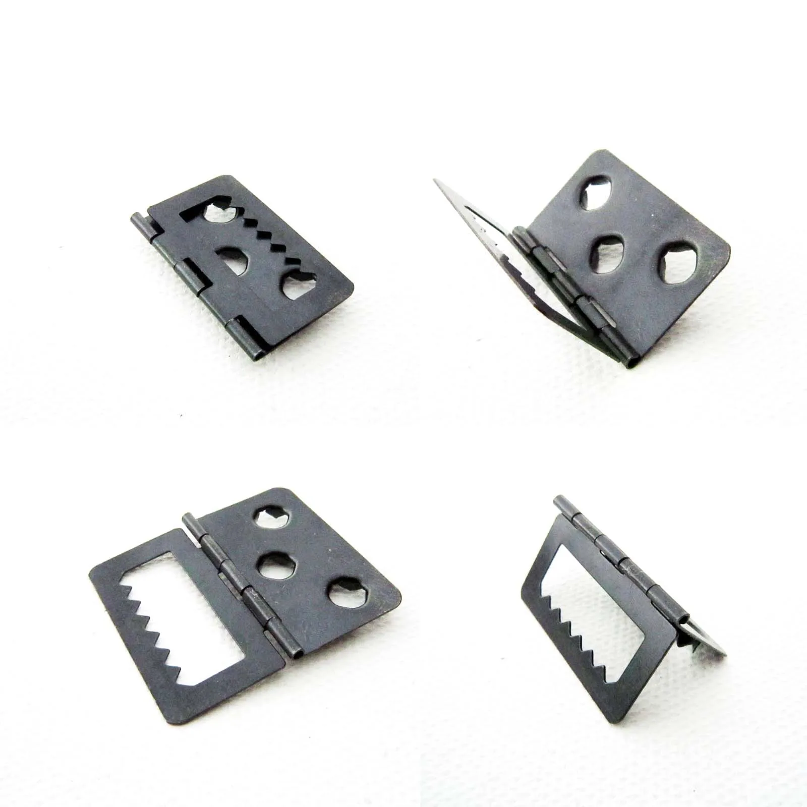 25x Foldable Hinge Self Attach Furniture Picture Photo Frame Backboard Barbed Sawtooth Saw Tooth Hanger Hook No need screw Nail wall hooks adhesive hooks picture frame hangers hanging hooks