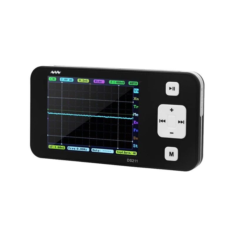 

MINI DS211 ARM Nano Pocket Professional Portable Digital Oscilloscope Digital DSO 211 DS 211 DS0211 With MCX Probe