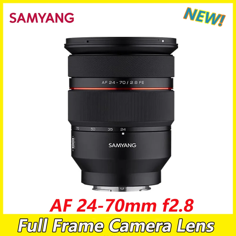 Samyang Af 24-70Mm F2.8 Obiettivo Zoom Obiettivo Per Fotocamera Full Frame Obiettivo Con Messa A Fuoco Automatica Ad Ampia Apertura Per Sony Fe A6000 