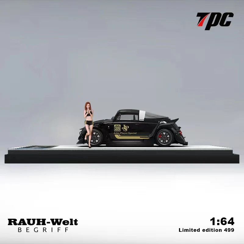 

**Pre-order **TPC 1:64 RWB JPS Black Gold limited499 Diecast Model Car