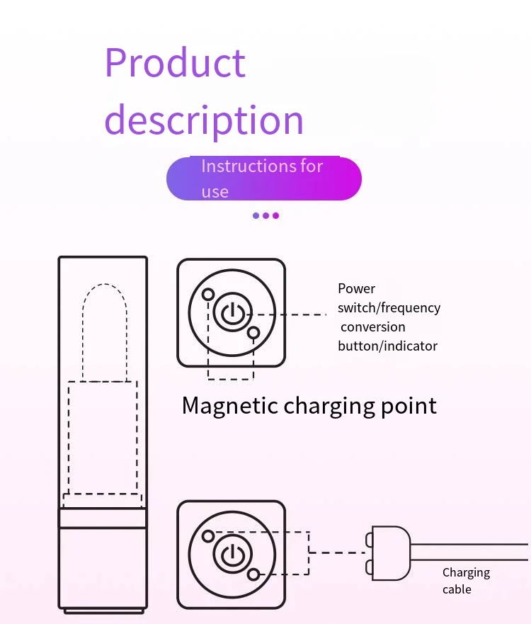 Vibrazione a 10 frequenze rossetto che salta uovo ricaricabile masturbatore femminile orgasmo vibratore mini piccolo AV stic_voghion.com