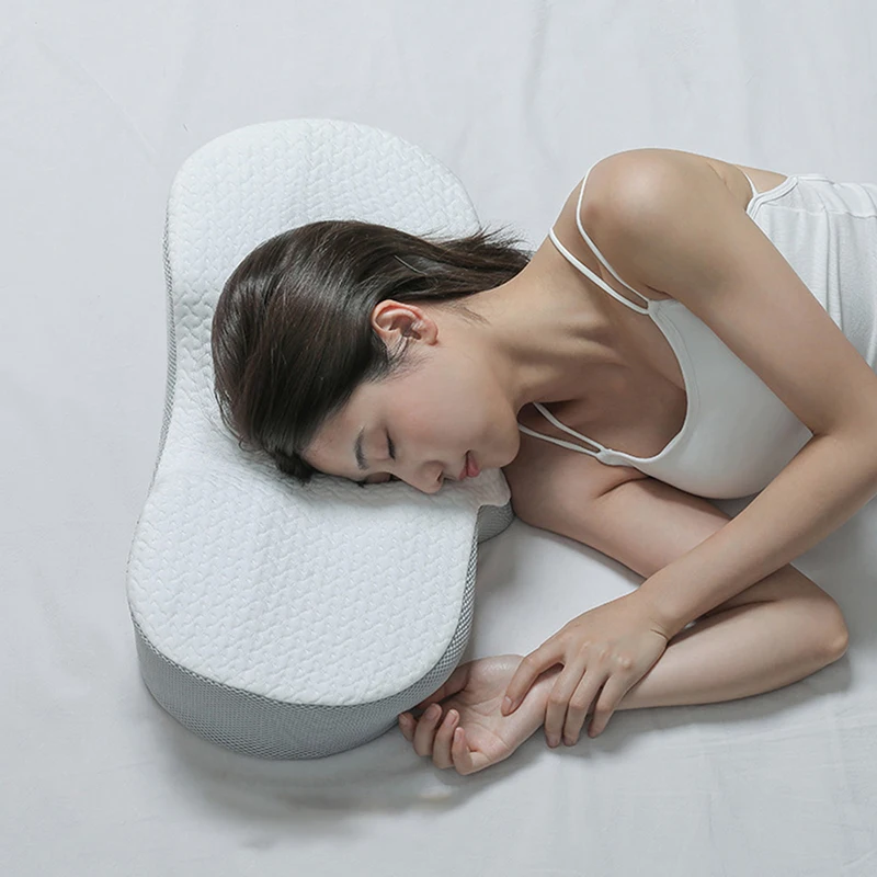 

Memory Foam Bedding Pillow Neck Protection Sleeping Pillows Bow Shaped Support Head Orthopedic Relax Health Cervical Neck