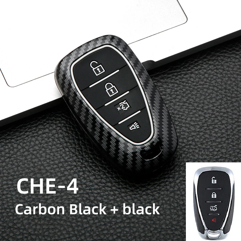 Carbon Fiber Car Key Case Key Cover