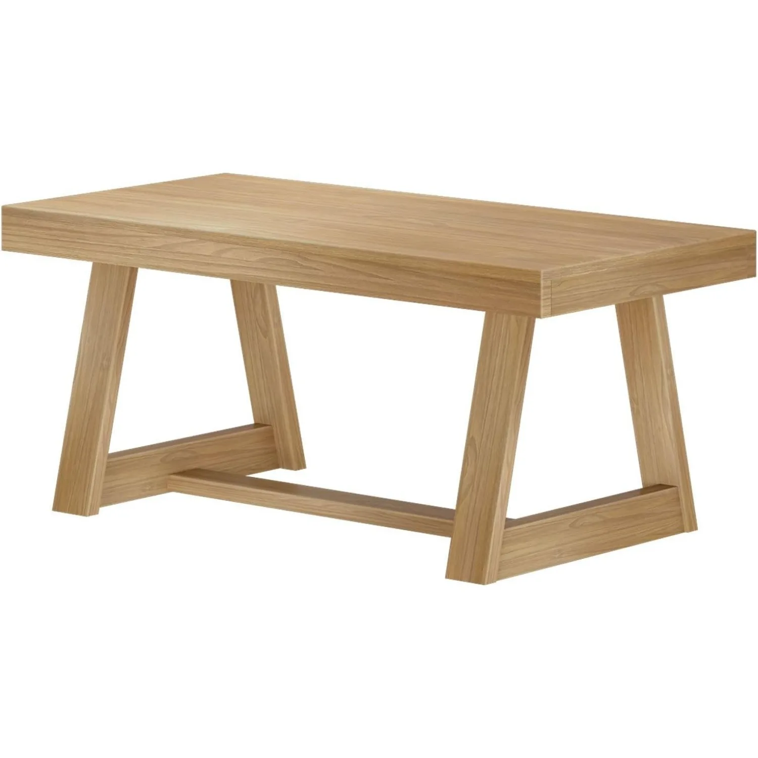 Plank+Beam Classic Rectangular Coffee Table, 40 Inch Farmhouse Coffee Table, Mini Center Tables for Small Spaces 6