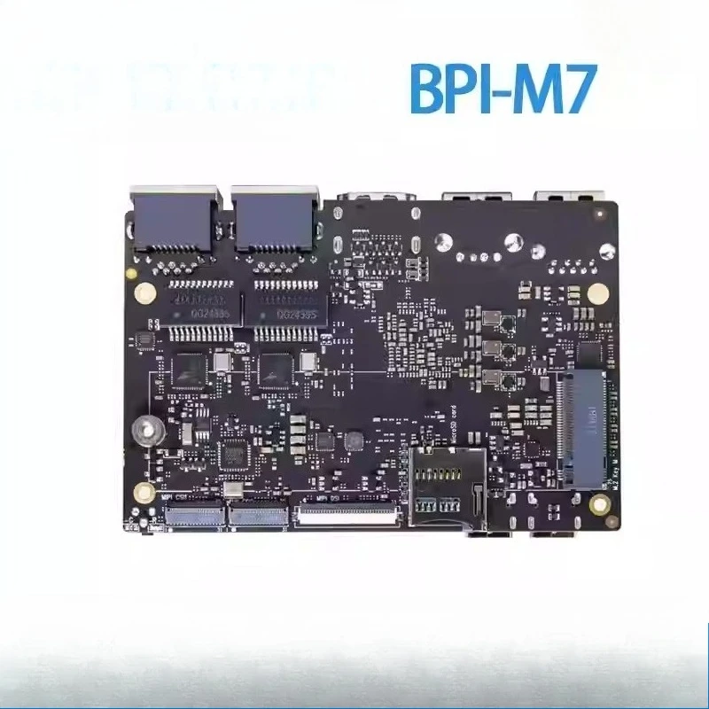 BPI-M7 RK3588 PI-co ITX 개발 채널 4K UI, 2개의 2.5G 이더넷 지원 WiFi 6