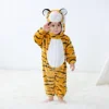 Baby Kigurumi Stitch Unicorn Rabbit Cartoon Romper Pajamas Infant Animal Onesies Girls Boys Cosplay Pyjama Costume For Christmas 2