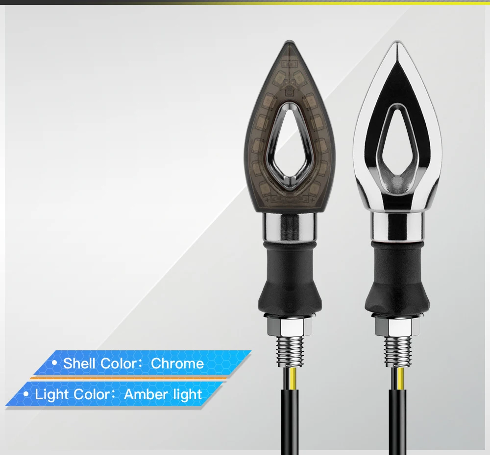 Accessori Per La Modifica Del Motociclo, Indicatore Di Direzione A Led Cavo A Forma Di Pesca, Indicatore Flash, Per Yamaha Yzf R125 Yamaha Xj6 Fz1