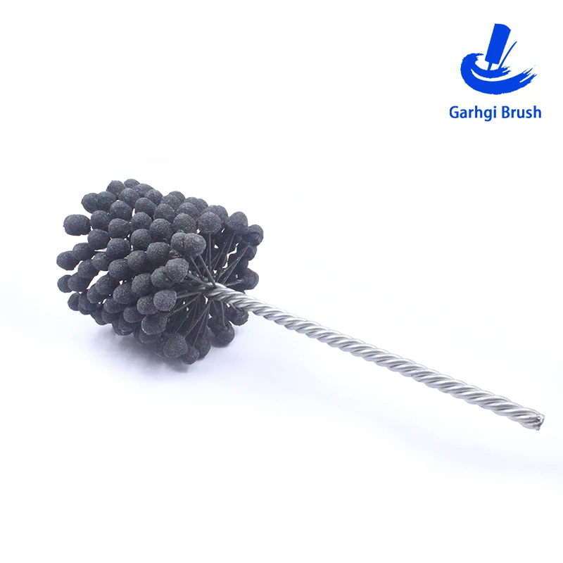 FIex Hone Brushes 실린더 호닝 도구 실리콘 카바이드 연마재 4-1/8 [105mm] 120Grit 자동차 엔진 디버링 연마 파워 드릴