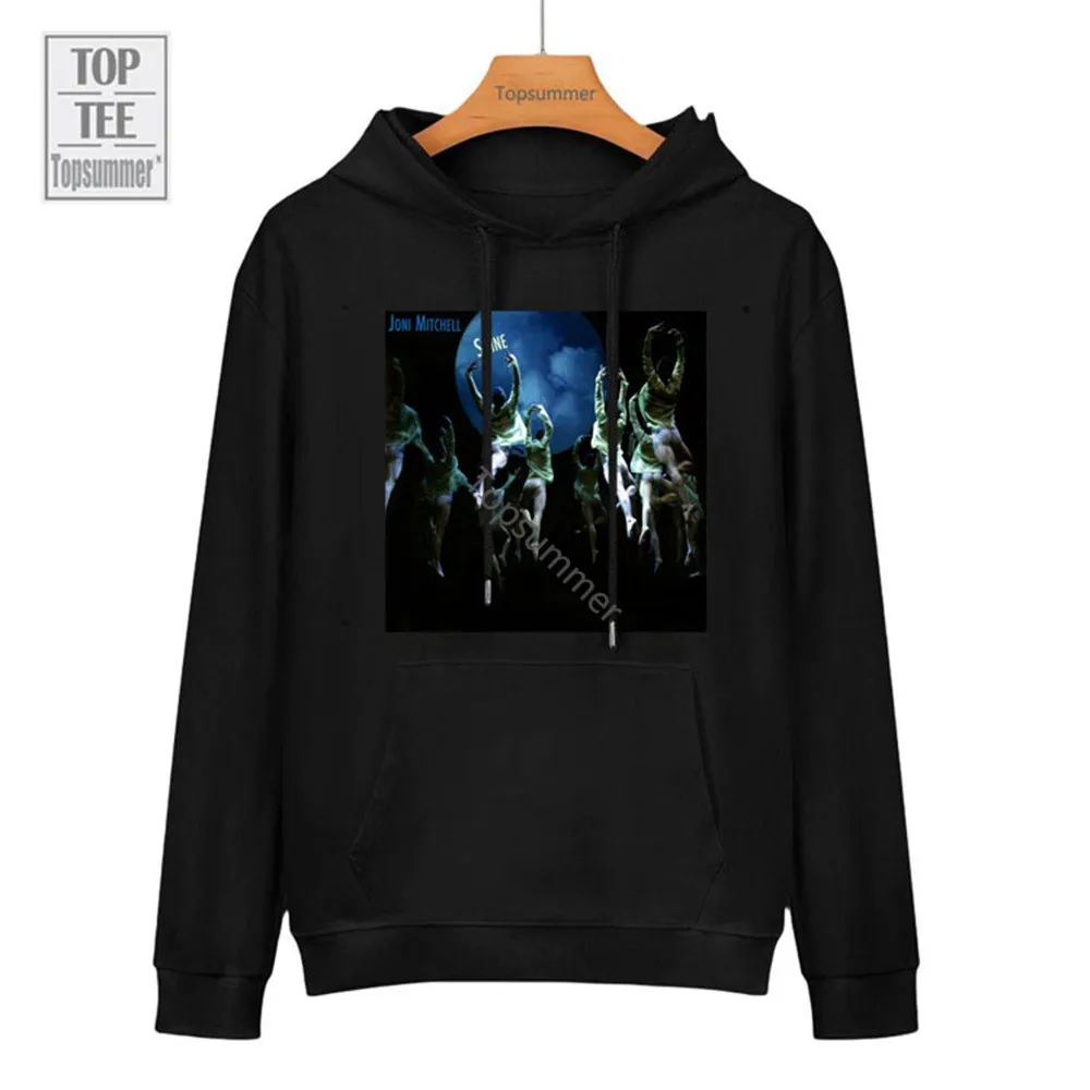 

Shine Album Hoodies Joni Mitchell Tour Hoodie Female Metal Rock Street Sweatshirts