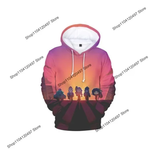 thumbnail image 1 of Sudadera con capucha para niños, disfraces de cosplay de 4 a 16 años, ropa de invierno, jersey con capucha, sudadera con capucha, juego de anime para niños, ropa de cosplay de Leon, tops de forro pola, 1 of 5