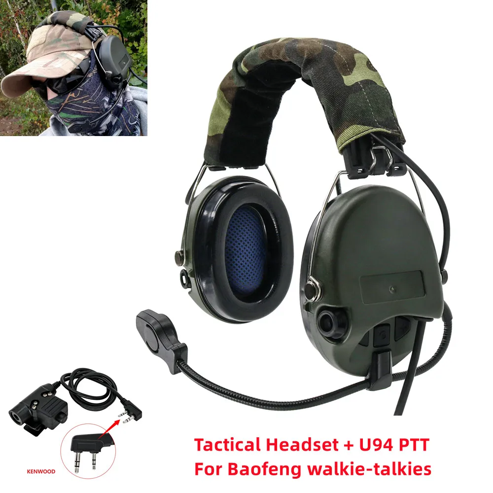 Earmuffs Headset Ear Protector Tactical Headset Hearing