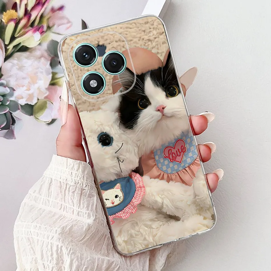 Sleek Clear TPU Slim Phone Case - Soft Silicone Bumper Cover