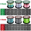 2000M 500M Saltwater 8 Threads 4 Threads PE Fishing Line Braided 18-88LB Smooth Multifilament Super Durable Fishing Line Pesca 6