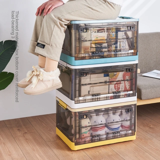 Garage Storage Boxes Home Organization Storage Boxes Heavy-duty Stackable Storage  Bins Ideal for Kitchen Pantry for Easy - AliExpress