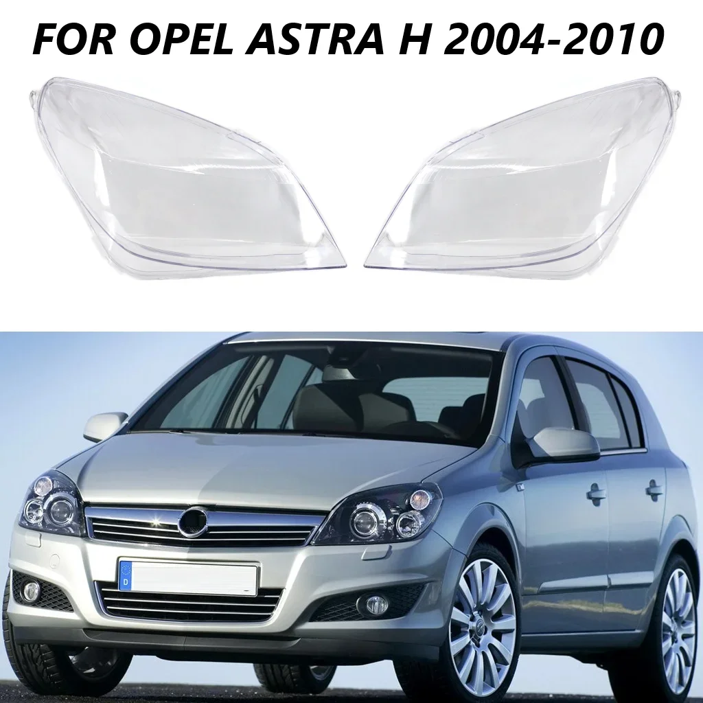 Left Car Headlight Lens Cover Lampshade Compatible For Opel Astra