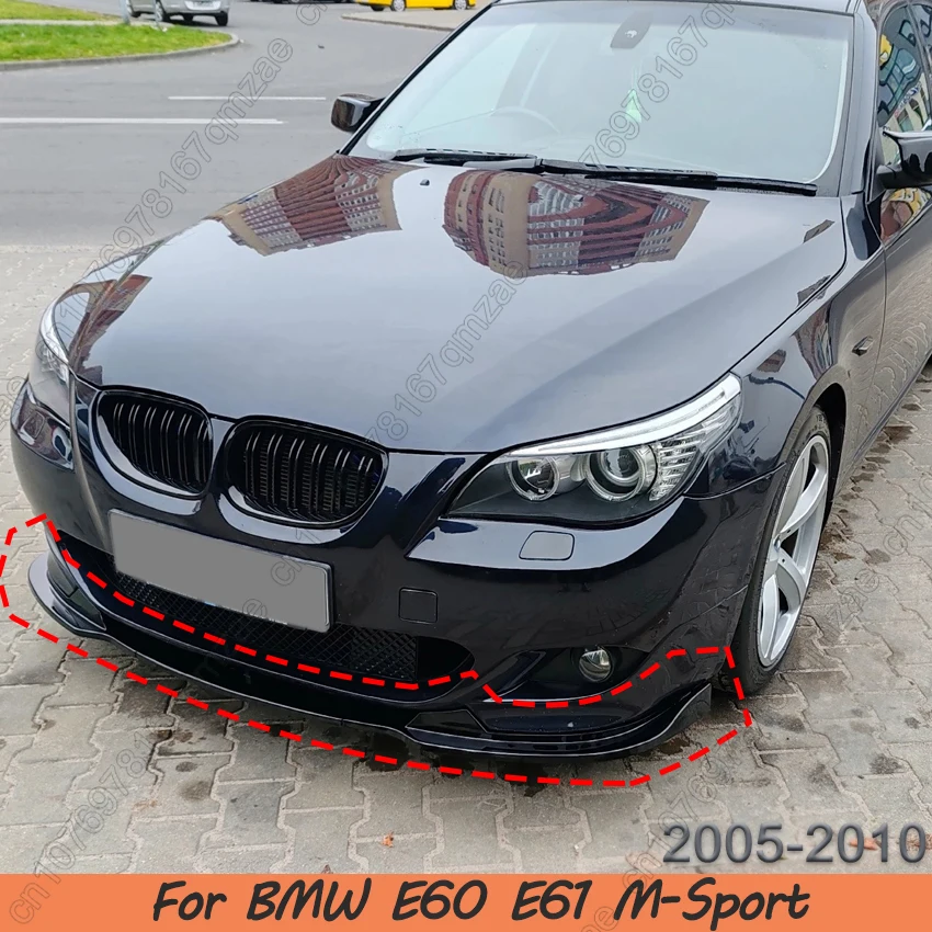 For BMW 5 Series E60 E61 Car Front Bumper Lip Spoiler Splitter Diffuser ...